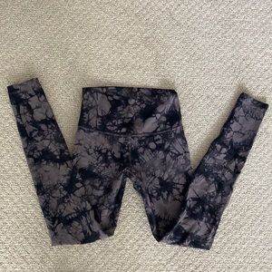 Tie dye lululemon leggings